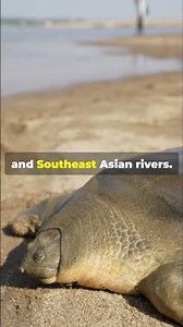 Meet the Rare Soft Shelled Turtle