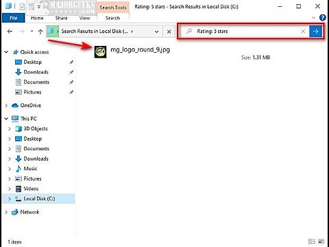 How to Find Files Quickly in Windows 10 With Star Ratings
