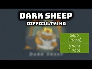 Dark sheep [Osu!mania]