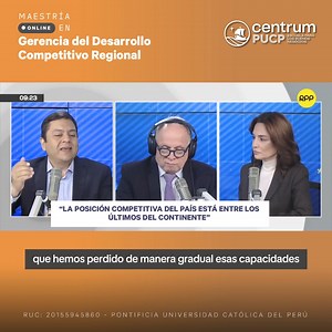 1.1K reactions · 24 shares | ¡Impulsa el crecimiento en tu región a través de estrategias innovadoras! Con la Maestría en Gerencia del Desarrollo Competitivo Regional, liderarás el crecimiento. Pontificia Universidad Católica del Perú RUC: 20155945860 | Centrum PUCP | Facebook
