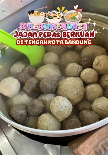 Bakso Pedas Bandung Berkuaah Pedas, Mukbang Jajanan Jadul