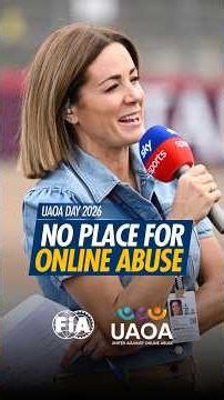 Together, let’s build an online culture defined by respect, responsibility and care. #fia#uaoaday