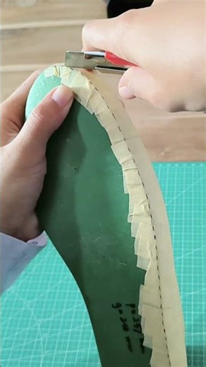 Preparing the Pattern Shell - Outline Pola pada Shoelast | Crefow