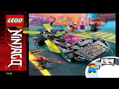 🍀 LEGO instructions 🍀 Ninjago 🍀 71710 🍀 Ninja Tuner Car 🍀