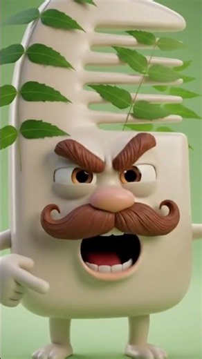 say no to plastic comb use neem comb#shorts