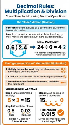 🔢 Master Decimals Easily | Grade 6 Math #shorts