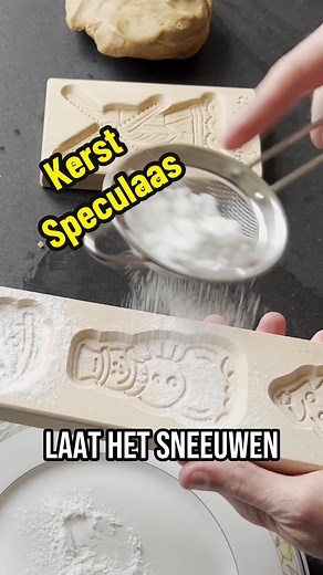 🔸Kerst Speculaas🔸#eten #kerst #koekjes #speculaas #kerstrecept #recept #hond #bakken