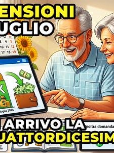 Quattordicesima pensioni 2026: limiti reddito, importi e quando arriva