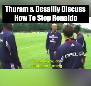 264K views · 6.8K reactions | In preparation for the 1998 World Cup final, Desailly and Thuram hatch a plan to stop the untouchable Ronaldo. | 90s Football | Facebook