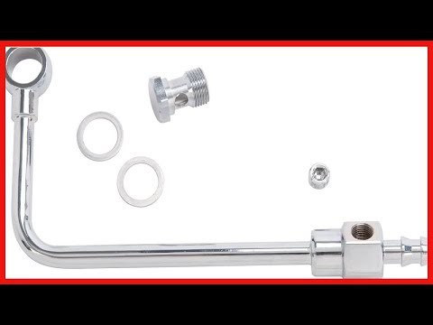 Edelbrock Chrome Fuel Line Built For Square Bore Carburetors And Clean Engine Bays