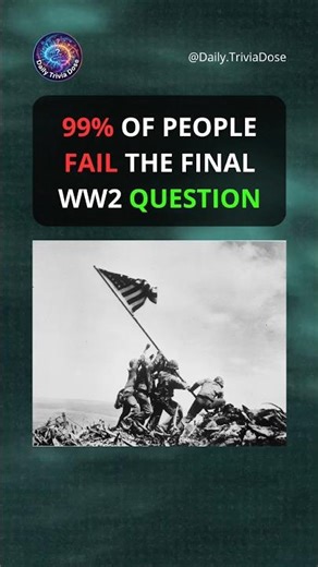 99% FAIL: The Ultimate WW2 Quiz! 🪖 | Can You Get 5/5?