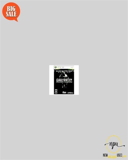 USED Call Of Duty 4 Modern Warfare [Game Of The Year] - Xbox 360
