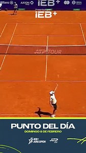 Lautaro Midón 🇦🇷 Derrotó a D.E. Galán 🇨🇴 por 6-4, 4-6 6-3, avanzó a R2 en la qualy del #IEBMasArgOpen2026 🏆 y se quedó con el punto del día presentado por @iebmas 💪 | IEB Argentina Open