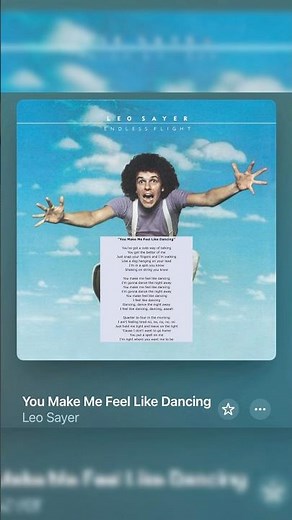 A SONG A DAY (DAY 706) LEO SAYER: YOU MAKE ME FEEL LIKE DANCING #leosayer #youmakemefeellikedancing