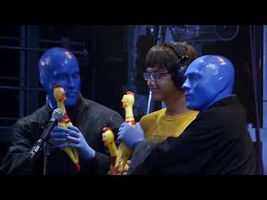 BLUE MAN GROUP Speechless Tour - Audience Interaction