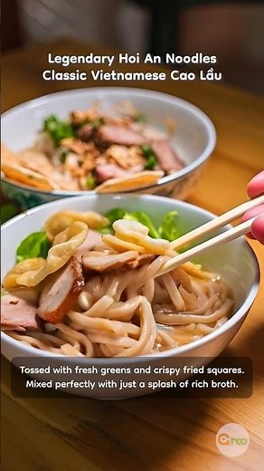 Legendary Hoi An Noodles: Classic Vietnamese Cao Lầu #vietnam #food