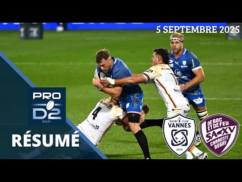 J2 Pro D2 : le résumé de Vannes vs Soyaux-Angoulême - Saison 2025/26