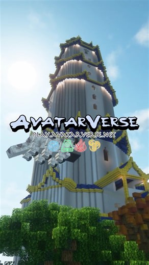 Explore our Avatar world on your own Sky Bison! #minecraft #avatar