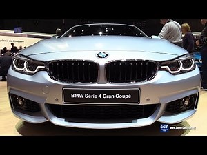2017 BMW 4 Series 440i Gran Coupe Facelift - Exterior Interior Walkaround - 2017 Geneva Motor Show