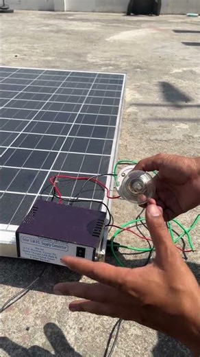 Zun solar 12v 200 watt solar panal load test