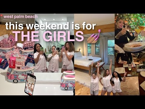 A 10/10 Girls Weekend in West Palm Beach 🏖️ Vision Boards, Arcade, Dinner & Drinks, + so much more