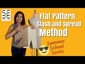 How To Use Flat Pattern Slash & Spread Method!
