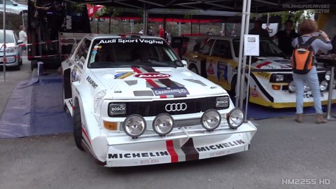 Audi Quattro S1 E2 Pikes Peak 5 Cylinder Sound