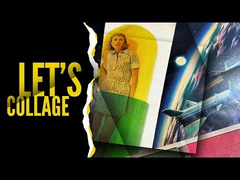 Lost In Space?! This 60s Magazine Collage Art Will BLOW Your Mind!