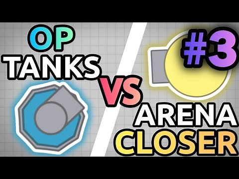 OP TANKS vs ARENA CLOSER #3 (Arras.io)