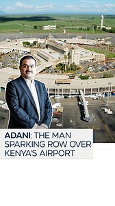 1.3K views · 28 reactions | Indian billionaire Gautam Adani has made news headlines in Kenya, where there are plans for his company Adani Group to take over operations at the country's main airport JKIA. | TRT Afrika | Facebook