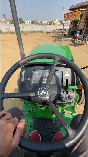 John deere 5405 Tractor Driving Test