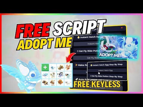 🎮Updated Adopt Me Script | Auto Farm Gingerbread + Trade Scam + Force Accept + Legendary Pets & MORE