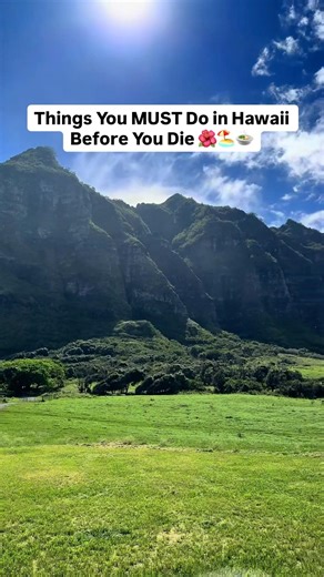 Things you MUST do in Hawaii #hawaii #oahu #bigisland