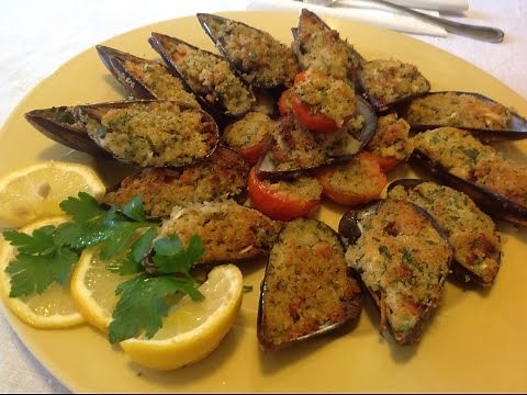 Cozze Gratinate chef Stefano Barbato