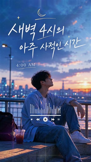 새벽 네 시, 방구석에서 혼자 부르는 로파이 인디 노래 | 아무도 없는 시간