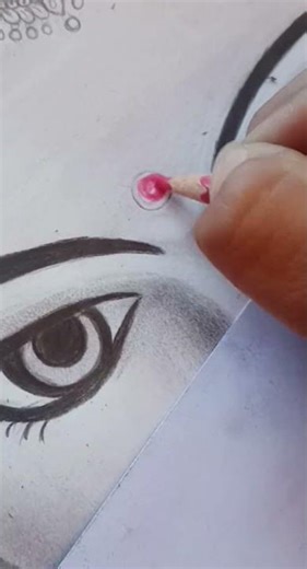 Maa Durga Sketch✨❤️#YouTube#Trending#Viral#Explore #like #subscribe #viral #fyp