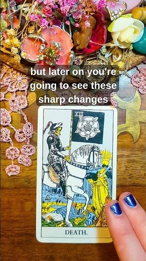 DEATH TAROT CARD MEANING EXPLAINED #tarot #shorts