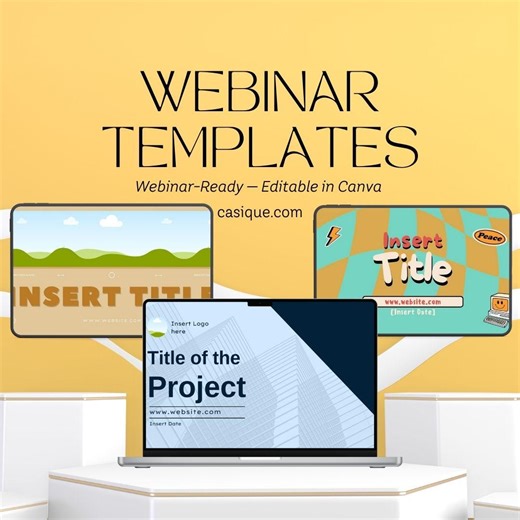Webinar Templates for Canva — Editable Presentation Slides for Coaches, Teachers & Entrepreneurs |professional Webinar Kit Digital Download - Etsy
