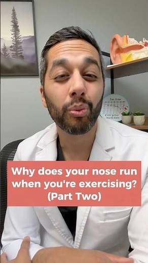 Why does your nose turn into a tap when you exercise? 👃💦 Here’s how to fix it 👇 #AllergyHealth