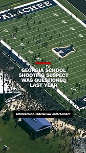 36K views · 354 reactions | The 14-year-old student suspected of killing two students and two teachers at Apalachee High School was questioned by law enforcement last year regarding "several anonymous tips about online threats to commit a school shooting at an unidentified location and time," according to a joint statement from FBI Atlanta and the Jackson County Sheriff's Office. https://cnn.it/4cYCr30 | CNN | Facebook