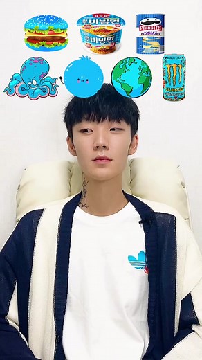 음식 먹방 Mukbang Serba Biru di Korea