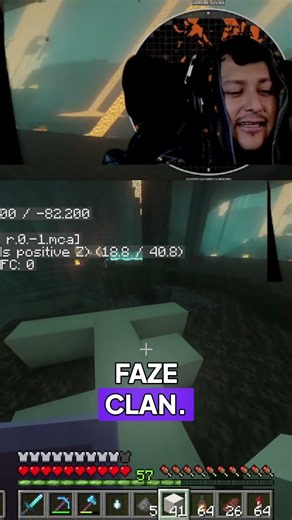 Found the FaZe Clan Logo in Minecraft?! #minecraft #fazeclan #gaming #notbrian