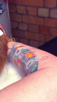 Laser Tattoo Removal - Only removing some parts for aesthetic value - Laseroptek Helios785 - CLC AU