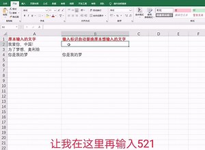 EXCEL输入指定字符自动转换想要输入的文字，不用频繁输入和复制