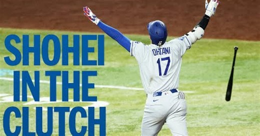 Shohei Ohtani's three-run home run against Arizona