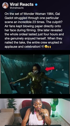 On the set of Wonder Woman 1984, Gal Gadot struggled through one
