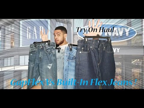 Gap And Old Navy Men's Jeans Haul Slim Fit Vs Relaxed Slim Fit
