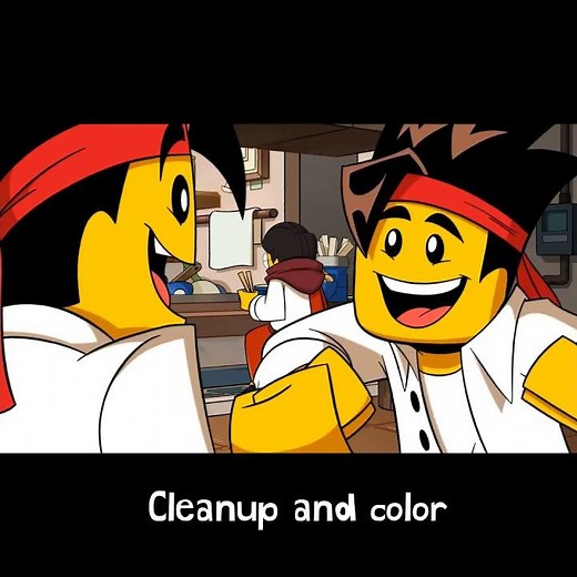 LEGO Monkie Kid solves everything #shorts #animation #lego #art