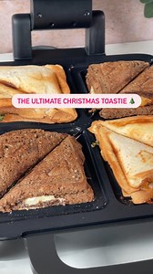 What’s better than Christmas lunch? A Christmas toastie 😍 👩‍🍳 Sunbeam Appliance 👩‍🍳 Turbo Crunch 4 Slice Toastie Maker 🥪 Ingredients 🥪 Bread Turkey slices Cranberry sauce Brie Rocket #Sunbeam #LiveMoreEffortless #TurboCrunchSliceToastieMaker | Sunbeam Australia and New Zealand