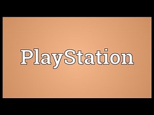 PlayStation Meaning